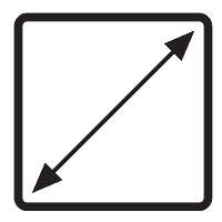 Icon Klinghammer Diameter square